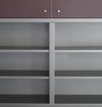 Besta kast van Ikea, mauve en zilvergrijs, Ophalen, Gebruikt