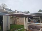 Zweefparasol 3m, Tuin en Terras, Kantelbaar, Zweefparasol, Gebruikt, Ophalen