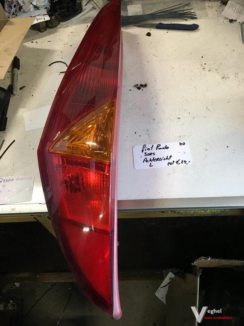 Fita Punto 3 drs  2002 Achterlicht Links, Auto-onderdelen, Verlichting, Gebruikt, Ophalen of Verzenden