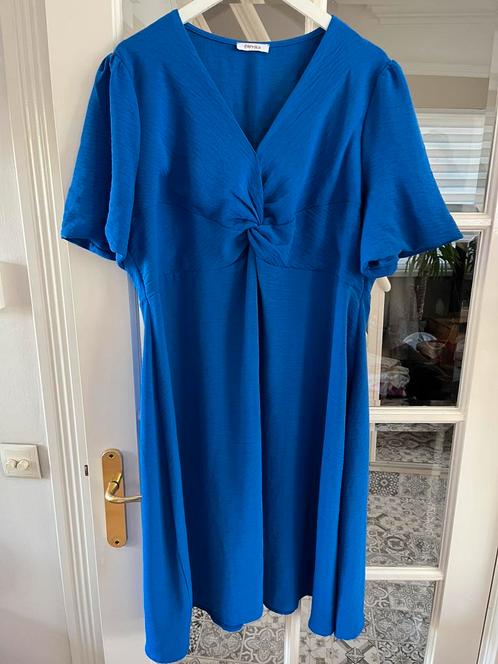 🌺PAPRIKA JURK Mt4 50-52 blauw, Kleding | Dames, Grote Maten, Zo goed als nieuw, Blauw, Ophalen of Verzenden