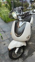 Killerbee Retro HT50QT 12inch Scooter groter model Wit, Fietsen en Brommers, Scooters | Overige merken, Ophalen, Gebruikt, Killerbee