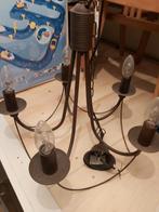 Mooie kroonluchter lamp, Ophalen, Vintage, Zo goed als nieuw, Metaal
