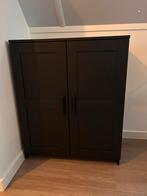 Zwarte IKEA kast - Zo goed als nieuw!, Huis en Inrichting, Kasten | Roldeurkasten en Archiefkasten, Ophalen, Kunststof, 100 tot 150 cm