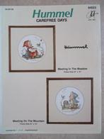 Hummel borduurpatroon jongen en meisje met vogels (3), Ophalen of Verzenden, Gebruikt, Handborduren, Patroon