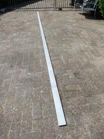 Platstaal - Stalen strip 80 mm x 16 mm x 6000 mm verzinkt beschikbaar voor biedingen