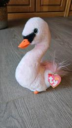Ty Beanie Baby knuffel zwaan, Ophalen of Verzenden, Overige typen