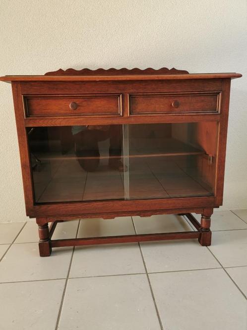 Theekastje van eikenhout, Antiek en Kunst, Curiosa en Brocante, Ophalen