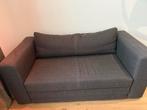 Ikea Slaapbank - Grijs/Zwart, Gebruikt, Tweepersoons, Ophalen of Verzenden, Overige maten