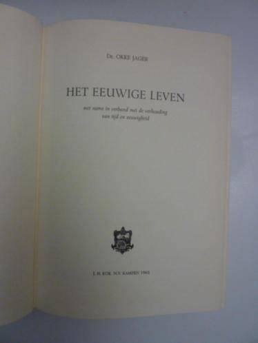 Dr.Okke Jager - Het eeuwige leven, Ophalen of Verzenden, Zo goed als nieuw