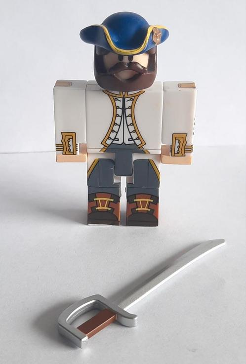 Roblox Classics Series 5 figuur Whitecrest Admiral compleet, Verzamelen, Poppetjes en Figuurtjes, Gebruikt, Ophalen of Verzenden