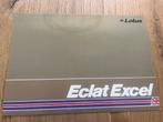 Lotus Eclat Excel autofolder brochure, Ophalen of Verzenden, Gelezen, Overige merken
