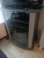 TV Meubel met Glazen Deur, Huis en Inrichting, Ophalen, Minder dan 50 cm, Gebruikt, Glas