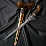 Antieke Keris Brojol Pamr Slewah Wahyu Tumurun Solo KNM85, Antiek en Kunst, Verzenden