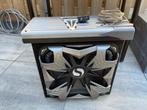 Kicker Subwoofer + Versterker, Auto diversen, Ophalen of Verzenden, Gebruikt