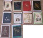 Diverse geborduurde kerstkaarten, Hobby en Vrije tijd, Kaarten | Zelfgemaakt, Ophalen of Verzenden, Nieuw, Overige thema's