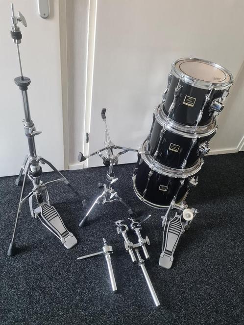 Yamaha Stage Custom Toms + Yamaha Hardware Set, Muziek en Instrumenten, Drumstellen en Slagwerk, Zo goed als nieuw, Yamaha, Ophalen