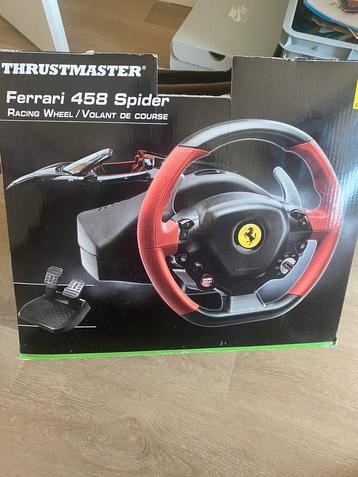 In goede staat Ferrari 458 Spider Racing wheel Xbox 