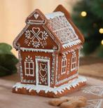 Gingerbread house huis peperkoekhuis led verlichting kerst, Diversen, Kerst, Clayre&Eef, Nieuw, Ophalen of Verzenden, De Giesel
