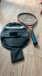 Tennistas met racket en hoes, Sport en Fitness, Tennis, Ophalen of Verzenden, Zo goed als nieuw, Racket, Babolat