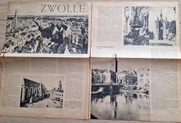 Zwolle en Katerveer (Ov) - oude knipsels. beschikbaar voor biedingen