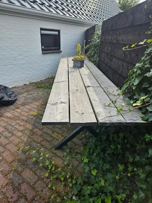 Mooie stevige steigerhouten 12 persoons tuintafel ., Dieren en Toebehoren, Stalling en Weidegang
