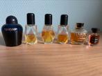 Vintage oude mini parfum flesjes, Ophalen, Zo goed als nieuw, Miniatuur