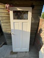 (Massieve) Opdek Binnendeur Te Koop, Doe-het-zelf en Verbouw, Deuren en Horren, Ophalen, 80 tot 100 cm, Binnendeur, Zo goed als nieuw