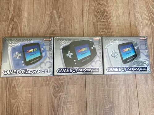Gameboy Advance x3, Spelcomputers en Games, Spelcomputers | Nintendo Game Boy, Zo goed als nieuw, Game Boy Advance, Ophalen of Verzenden
