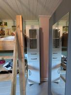 Smalle Witte Kast met Lade en Deur, Ophalen of Verzenden, Zo goed als nieuw, Modern, 150 tot 200 cm