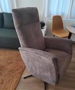 Relaxfeauteuil met draaipoot, microleder van zitgemak, Ophalen, Overige materialen, Modern