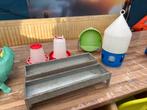 Kippen spullen, Dieren en Toebehoren, Ophalen of Verzenden, Gebruikt, Drinken en Voederen