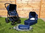 Blue Koolstra kinderwagen, Ophalen of Verzenden, Gebruikt, Combiwagen, Verstelbare duwstang