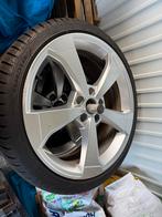 Originele 19" Audi A3 S3 Rotor Velgen + Goodyear UltraGrip, Gebruikt, Banden en Velgen, Winterbanden, 235 mm