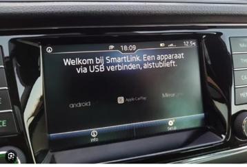 Skoda smartlink software update carplay android auto beschikbaar voor biedingen
