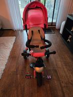 Mooie driewieler roze, Ophalen, Zo goed als nieuw, Duwstang