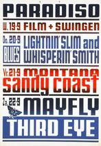 Paradiso poster - Montana - Sandy Coast - Mayfly - Third Eye, Gebruikt, Ophalen of Verzenden