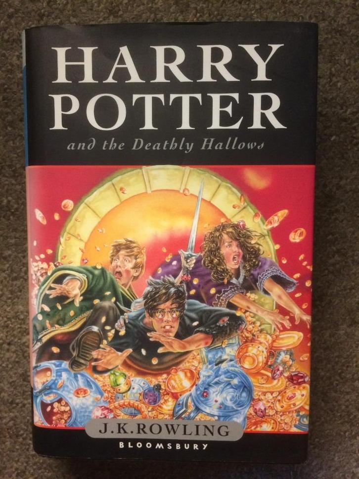 Harry Potter 7 And the Deadly Hallows (Engels) ; JK Rowling, Boeken, Sprookjes en Fabels, Gelezen, Ophalen of Verzenden