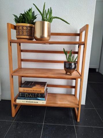 inklapbaar boekenrekje/plantentafeltje/stellingkas beschikbaar voor biedingen