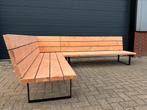 Handgemaakte Houten Loungebank – Robuust, Duurzaam & Op Maat, ., Nieuw, Ophalen of Verzenden, 8 zitplaatsen