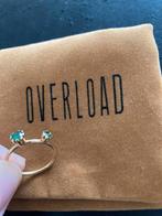 Overload Studios Siamese emerald green 14k ring maat 16, Nieuw, Ophalen of Verzenden, Kleiner dan 17, Dame of Heer