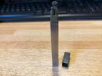 Gasaansteker Zilverkleurig 8x8x80 mm + vuursteentje, Ophalen, Gebruikt, Aansteker