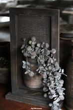 Lijst met kruik staand compleet met toef/ kruiklijst, Www.jufbrocante.nl, Www.jufbrocante.nl, Nieuw, Ophalen of Verzenden