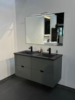 Nieuw badmeubel 120 cm inclusief spiegel moderne uitstraling, Ophalen, Nieuw