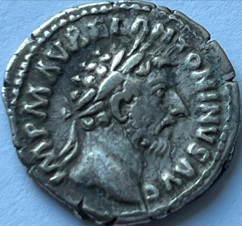 Romeinse Rijk denarius Marcus Aurelius, Postzegels en Munten, Munten | Europa | Niet-Euromunten, Losse munt, Overige landen, Zilver