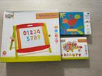 Magnetisch schoolbord met extra magneetjes, Kinderen en Baby's, Speelgoed | Educatief en Creatief, Zo goed als nieuw, Ophalen