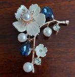 Broche in bloemmotief, Overige materialen, 4 tot 7 cm, Nieuw, Ophalen of Verzenden