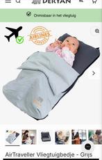 Deryan AirTraveller Vliegtuigbedje - Grijs, Ophalen, Zo goed als nieuw, Reisbedje