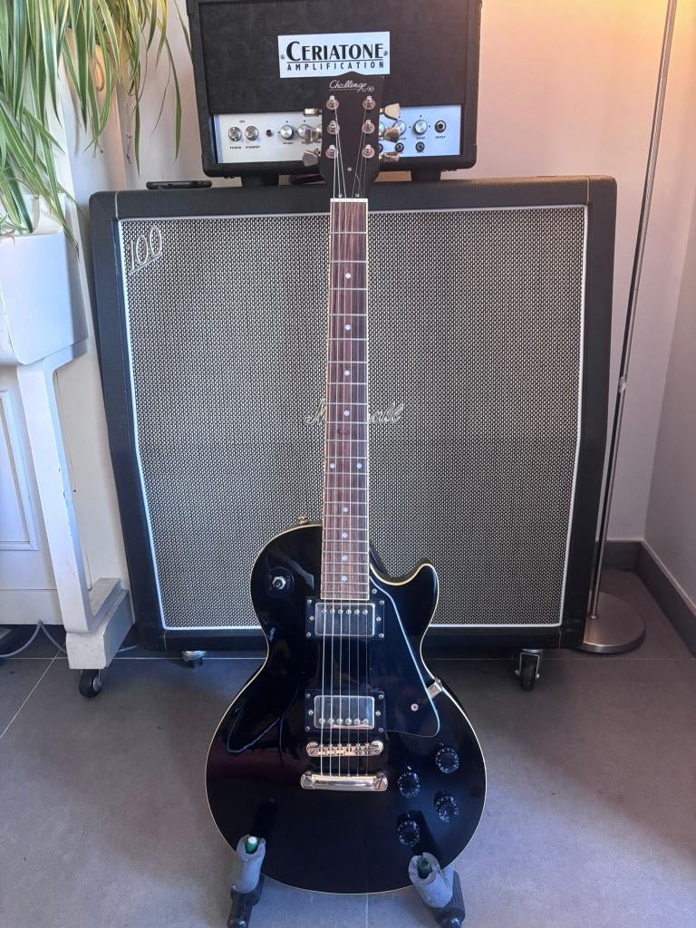 Challenge VP Les Paul – eind jaren ’90 – mahogany set neck, Muziek en Instrumenten, Snaarinstrumenten | Gitaren | Elektrisch, Gebruikt