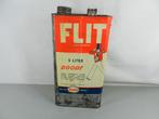 Oude 5 Liter FLIT blik Esso, Ophalen of Verzenden, Gebruikt, Overige, Overige merken