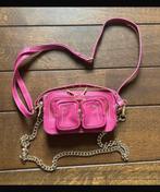Pink, Roze Nunoo Helena leren Crossbody leren tas, tasje., Overige merken, Nieuw, Ophalen of Verzenden, Roze